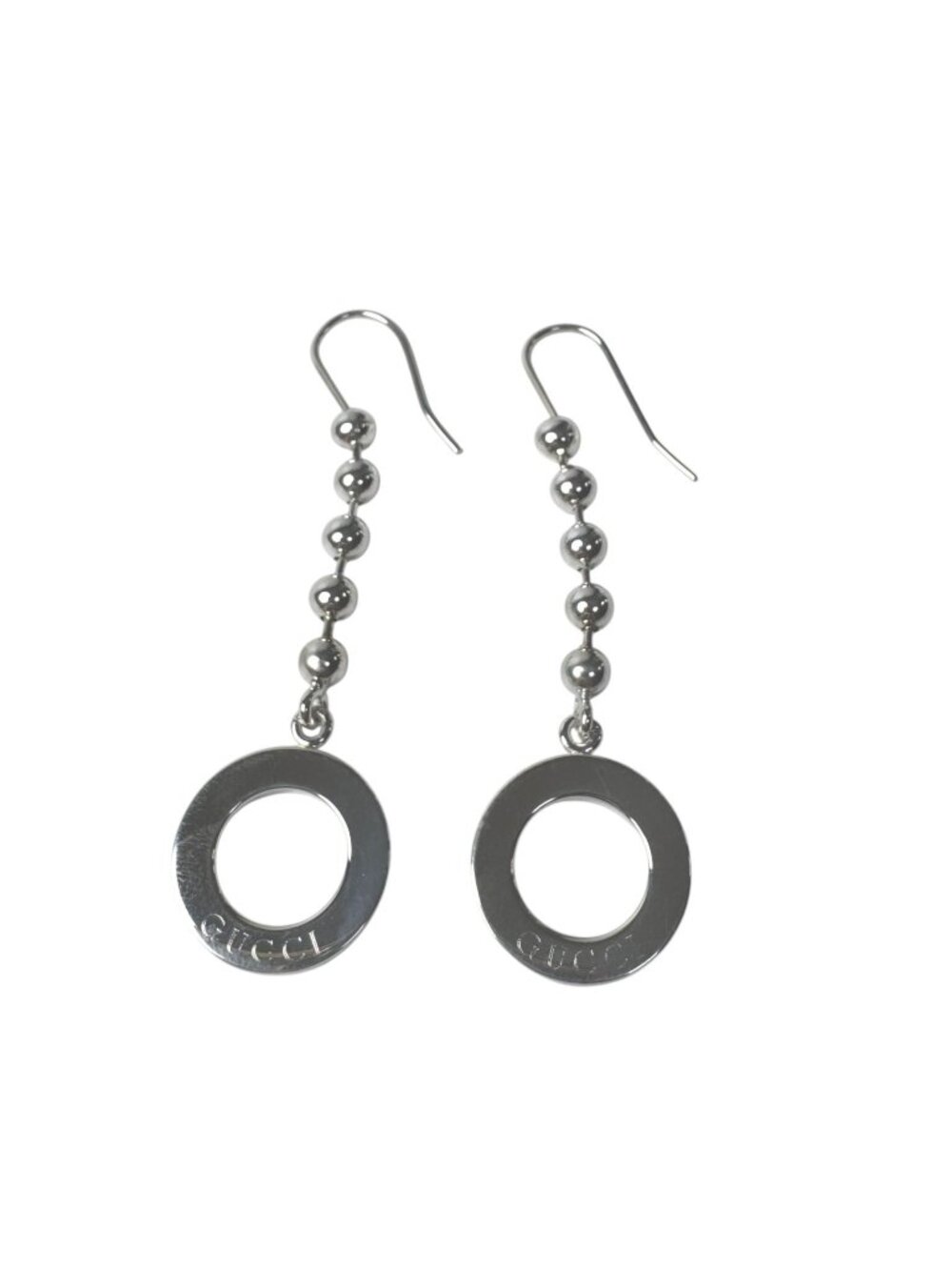 Gucci Ball Chain 925 Earrings